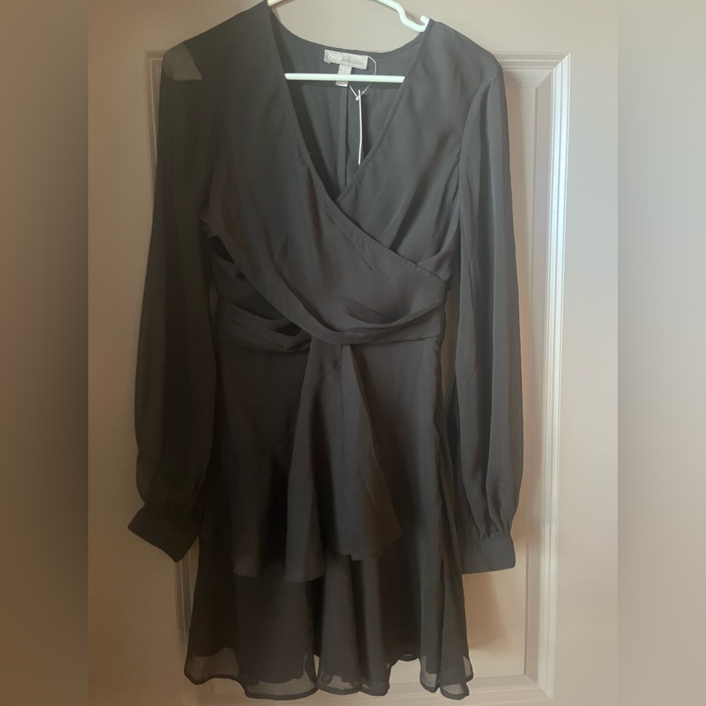 Never worn Asos Black Cocktail Dress. Size 4.